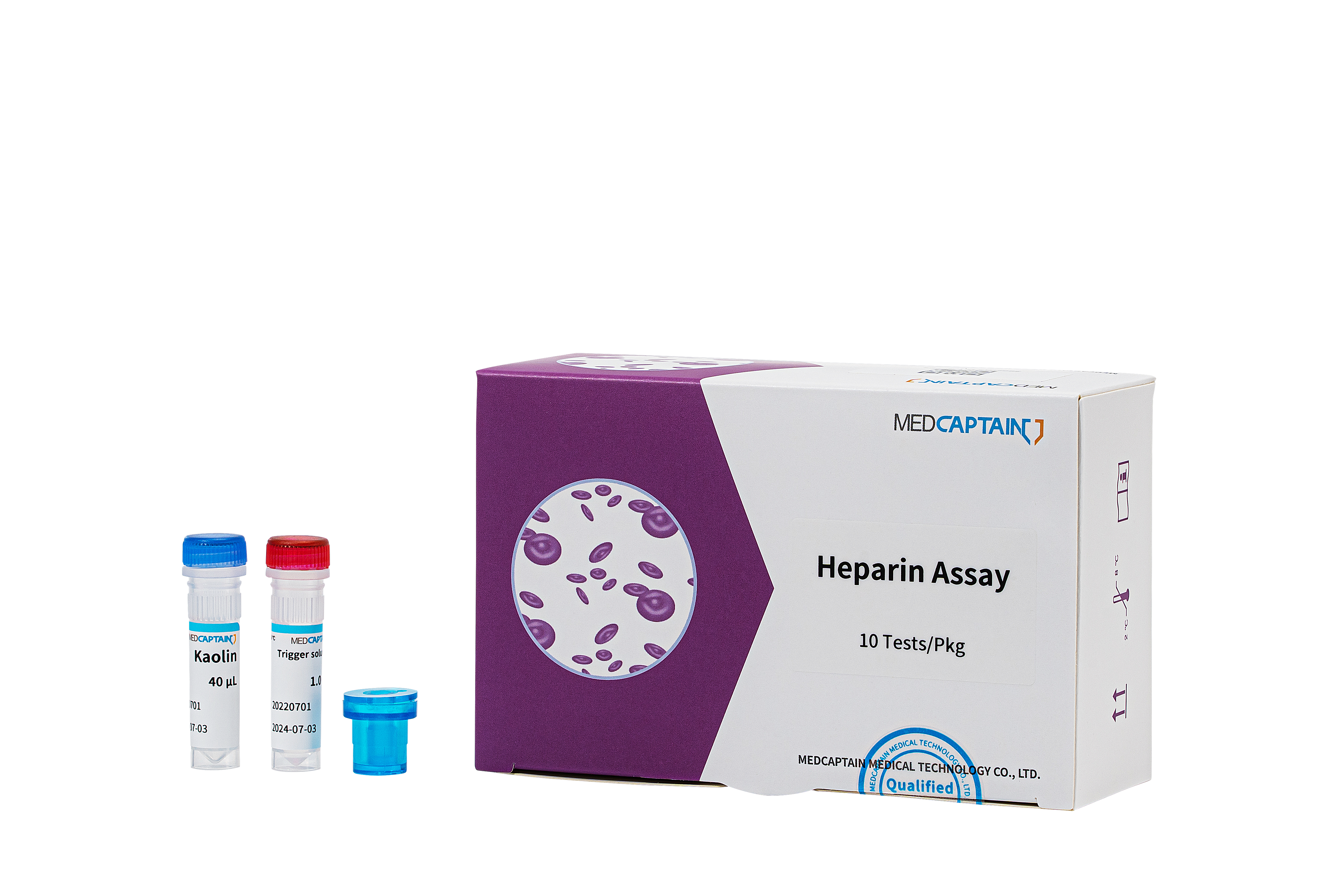 Heparin Assay 10 test por kit